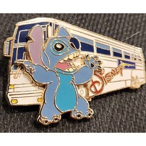 Disney Pin 00092 STITCH TRANSPORTATION‎ BUS Artist Proof LE Only 25 made AP